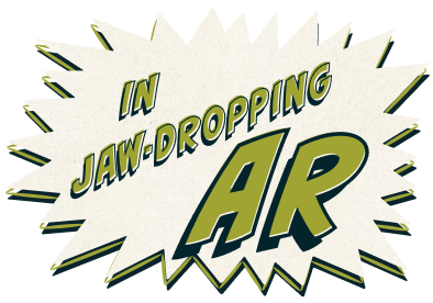 In jaw-dropping AR!